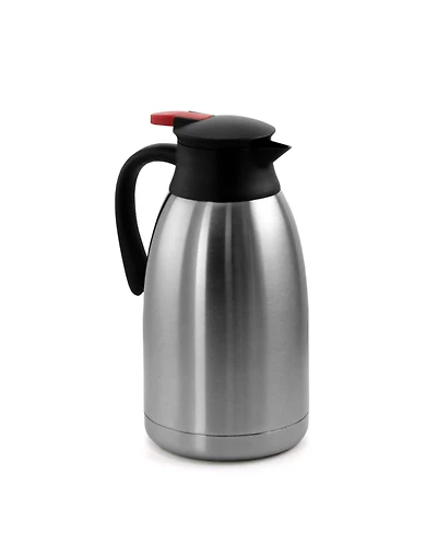 MegaChef 2 Quart Stainless Steel Thermal Beverage Carafe for Coffee and Tea