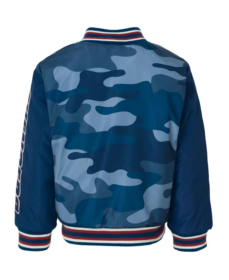 Avengers Boys Spider-Man Varsity Bomber Jacket
