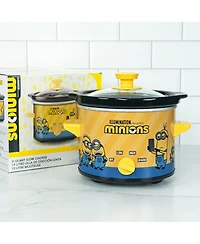 Uncanny Brands Despicable Me Minions 2qt Slow Cooker -Small Kitchen Appliance