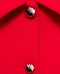 Mango Women's Buttoned Cropped Jacket