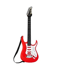Best Choice Products Kids Electric Musical Guitar Toy Play Set w/ 6 Demo Songs, Whammy Bar, Microphone, Amp, Aux