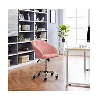 Yaheetech Modern Desk Chair Computer Chair for Home Office
