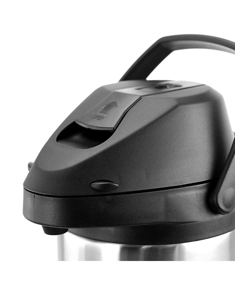 MegaChef Quart Stainless Steel Airpot Hot Water Dispenser for Coffee and Tea