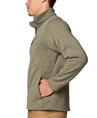 Columbia Men's Alto Pass Textured Knit Sweater Fleece Zip-Front Jacket