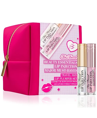 Too Faced 2-Pc. Beauty Essentials Lip Injection Major Must-Haves Lip Plumper Set