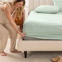 Bare Home Percale Fitted Sheet