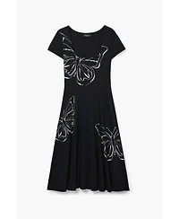 Desigual Women's Butterfly midi dress