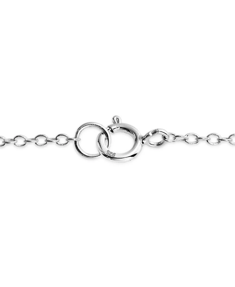 Bling Jewelry Simple 14K Gold Plated Silver Flat Bar Link Anklet Ankle Bracelet 9-10 Inch