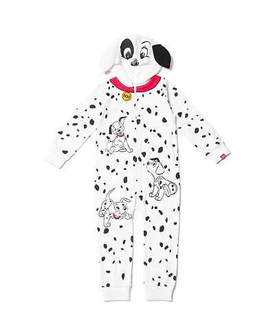 101 Dalmatians Toddler Boys Disney Zip Up Cosplay Coverall Newborn to