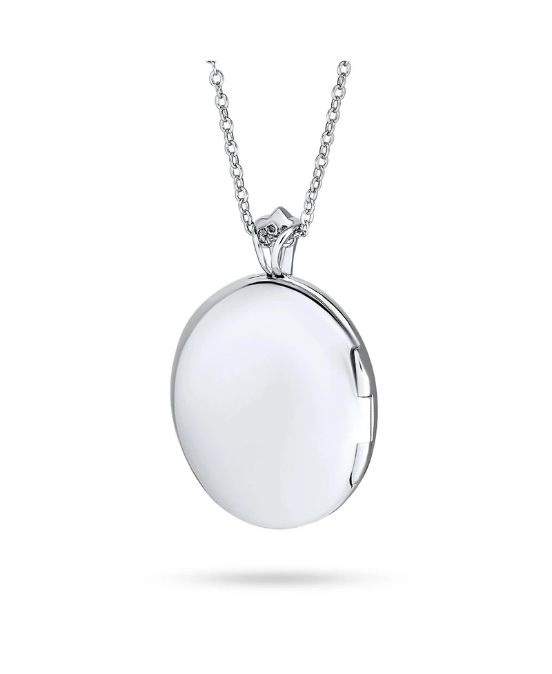 Bling Jewelry Keepsake Victorian Filigree Perfume Essential Oil Diffuser Oval Infinity Cross Locket Necklace