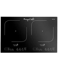 MegaChef 1400 Watt Dual Induction Cooktop