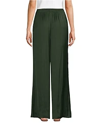 Lands' End Women's Wide Leg Fluid Palazzo Pants