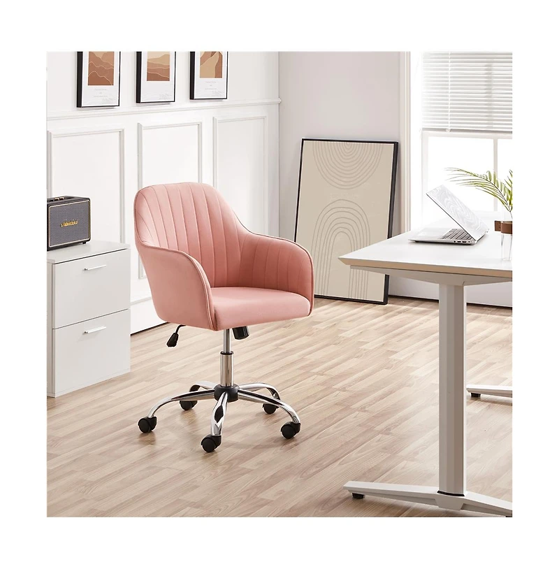 Yaheetech Modern Desk Chair Height-Adjustable Computer