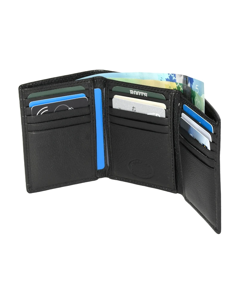 Roots Men's Men Leather Trifold Wallet