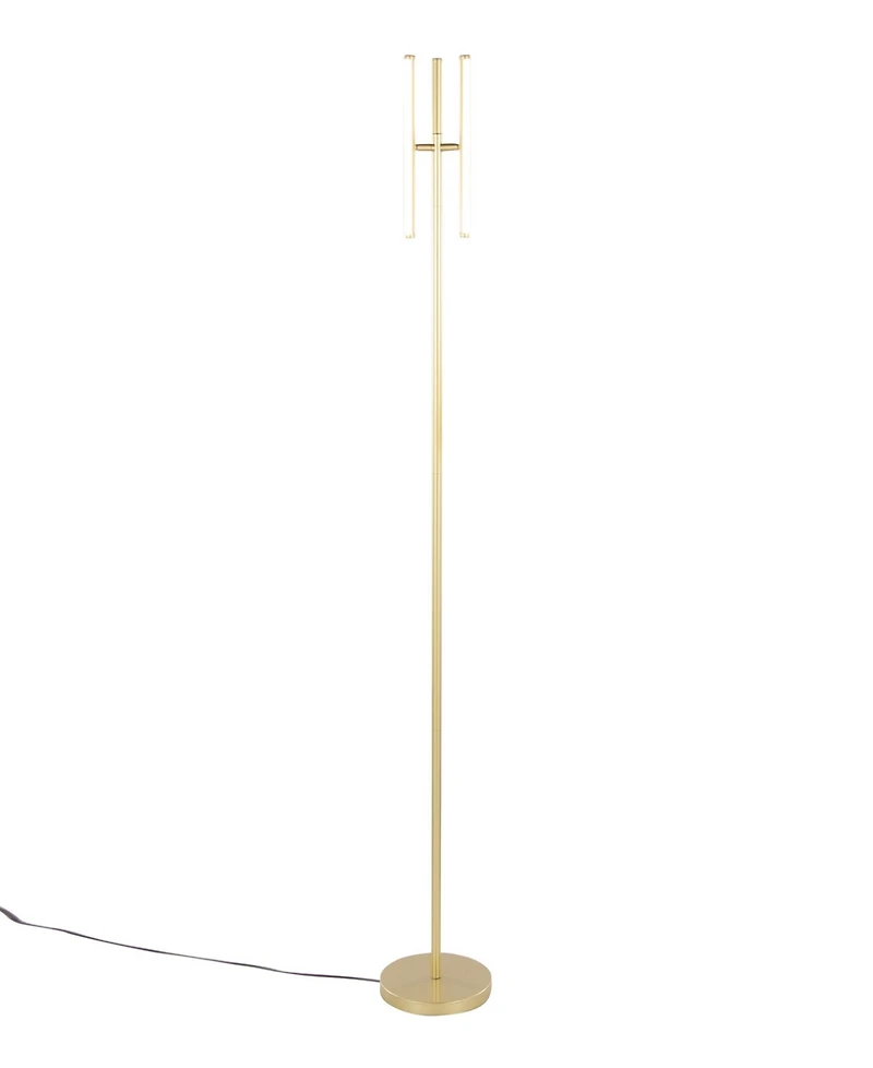 Lumisource 65" Metal Icicle Swivel Floor Lamp