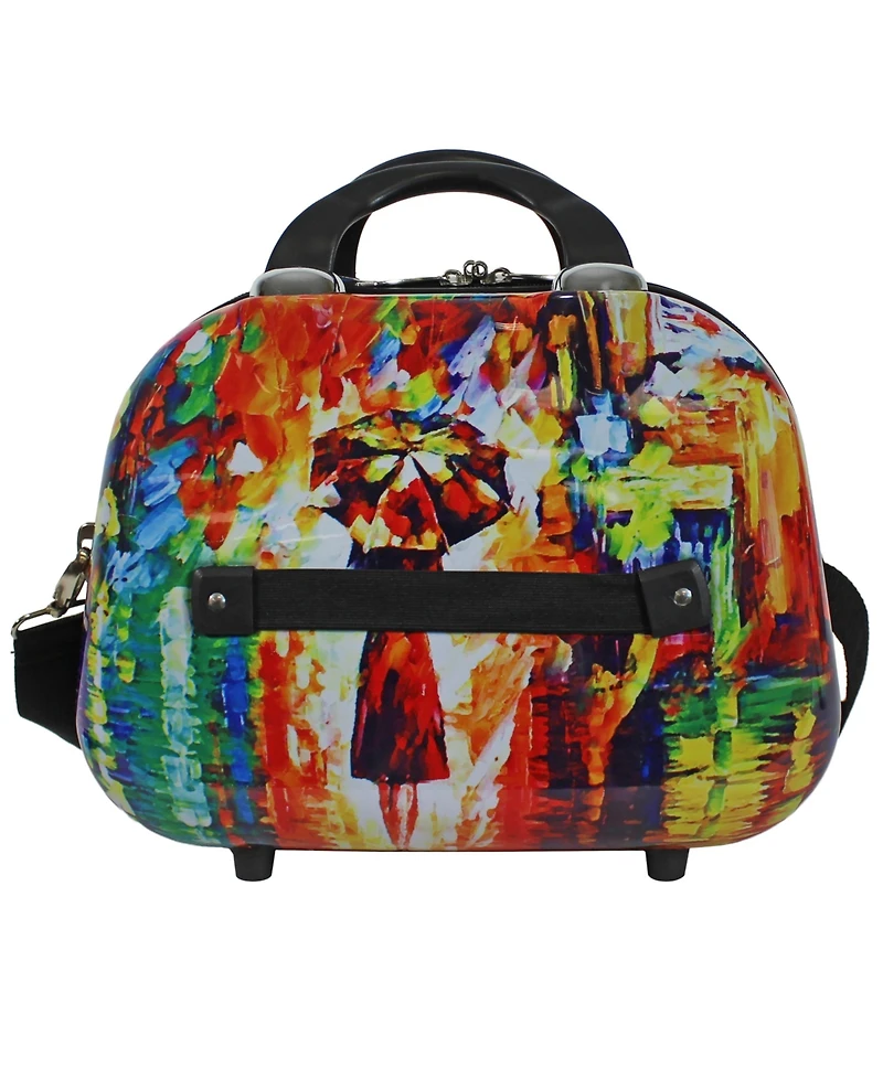 World Traveler Paris Nights Cosmetic Case Shoulder Tote