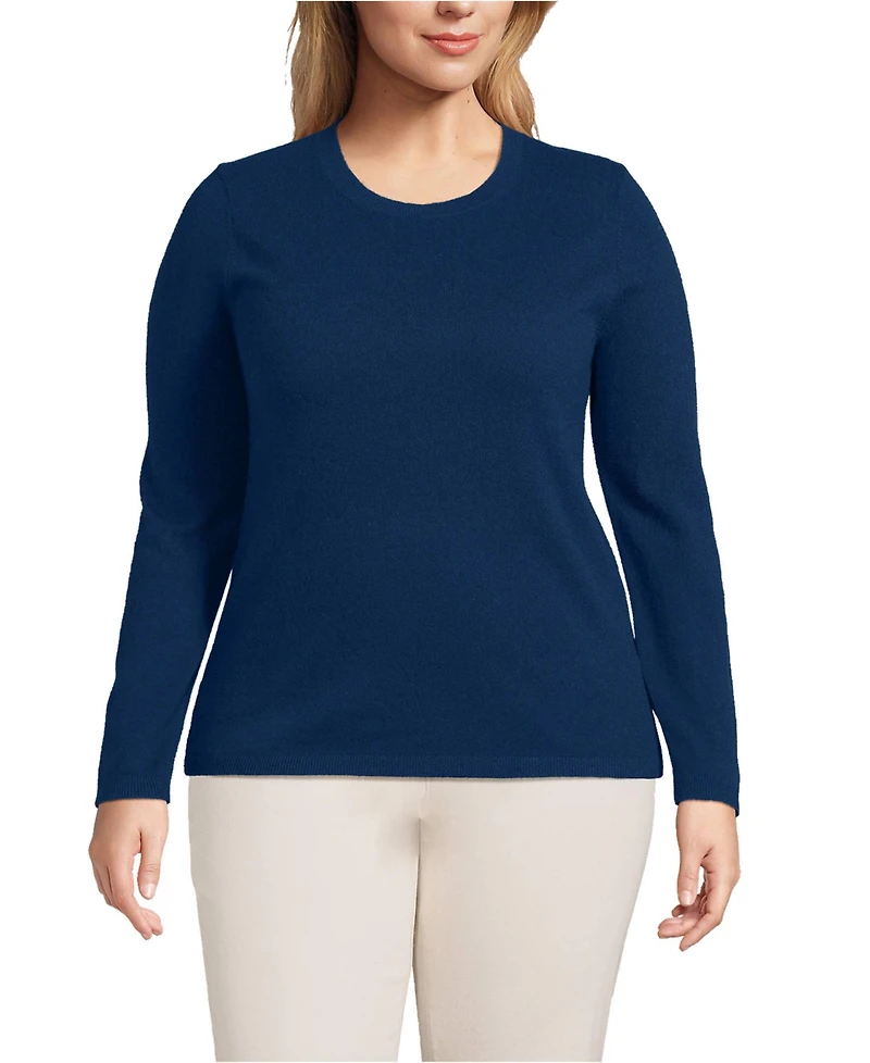 Lands' End Plus Cashmere Sweater