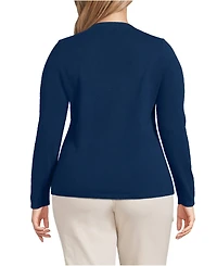 Lands' End Plus Cashmere Sweater