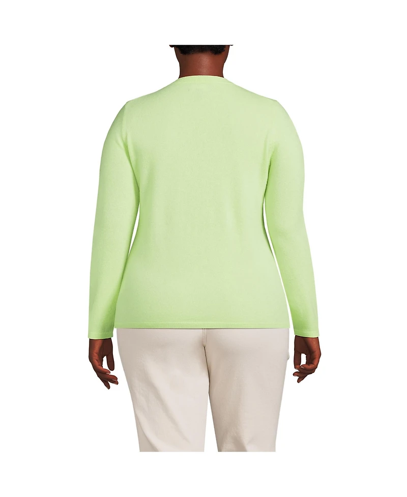 Lands' End Plus Cashmere Sweater