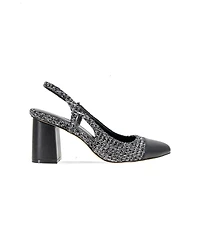 BCBGeneration Women's Darrin Cap Toe Slingback Heeled Pumps