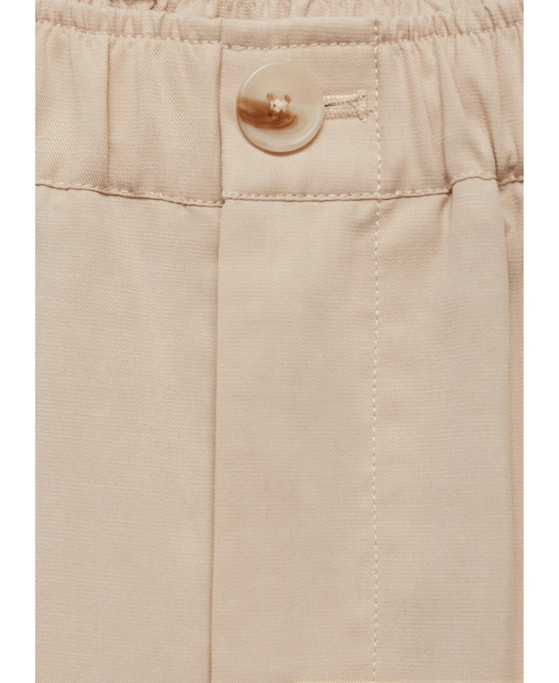Mango Women's Lyocell Pleated Pants