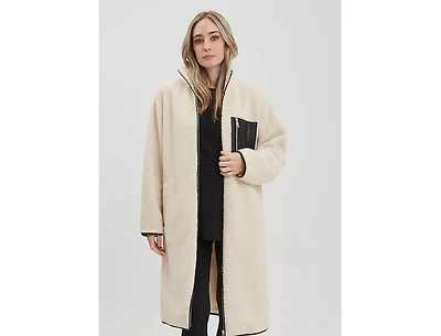 Nom Maternity Teddi Coat