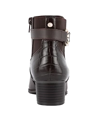 Jones New York Women's Nadine Stacked Heel Ankle Booties