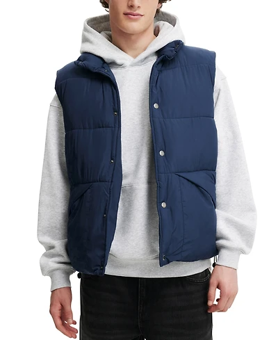Cotton On Men's Vermont Puffer Vest
