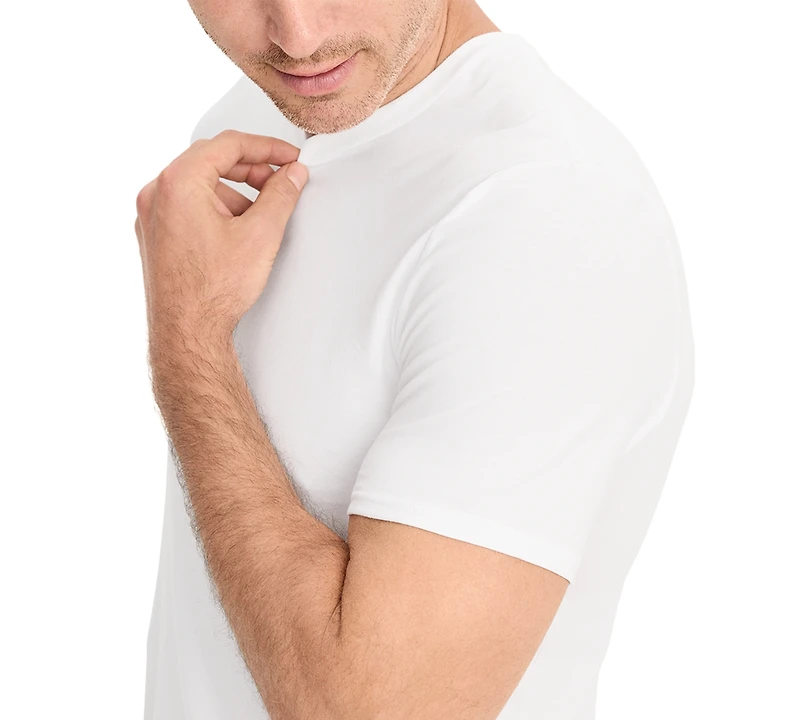 Jockey Men's Stretch Short-Sleeve Crewneck T-Shirts, Pack of 3