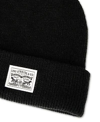 Levi's Men's Ribbed Logo Beanie