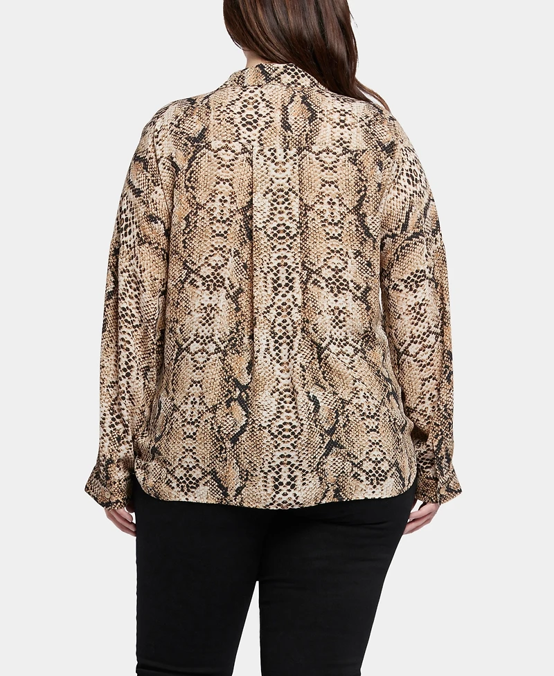 Nydj Plus Size Becky Blouse