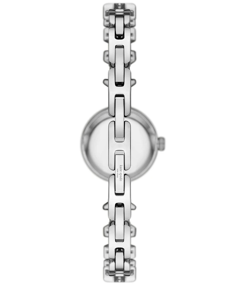 Kate Spade New York Women's Monroe Silver-tone Stainless Steel Star Bracelet Watch 20mm