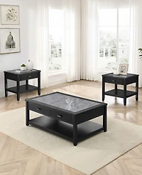 Garvine 25" Wood End Table