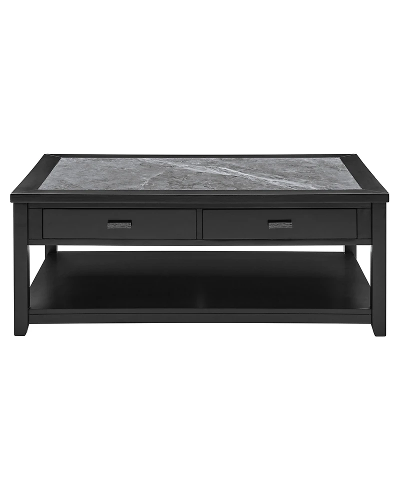 Garvine 47" Wood Cocktail Table
