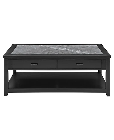 Garvine 47" Wood Cocktail Table