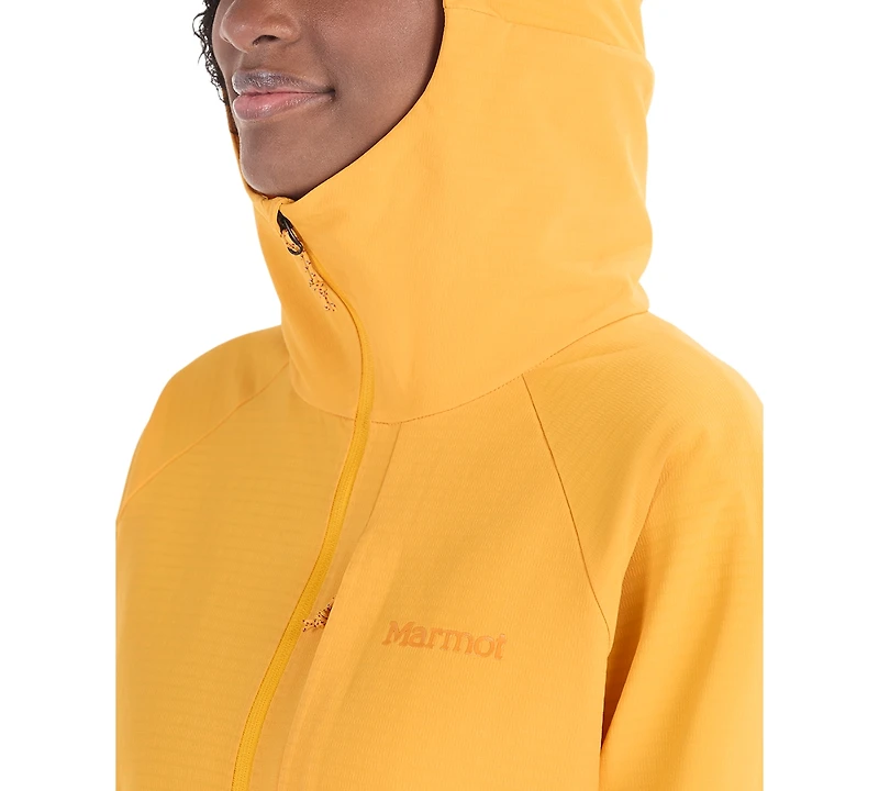 Marmot Women's Pinnacle Hardface Zip-Front Hoodie