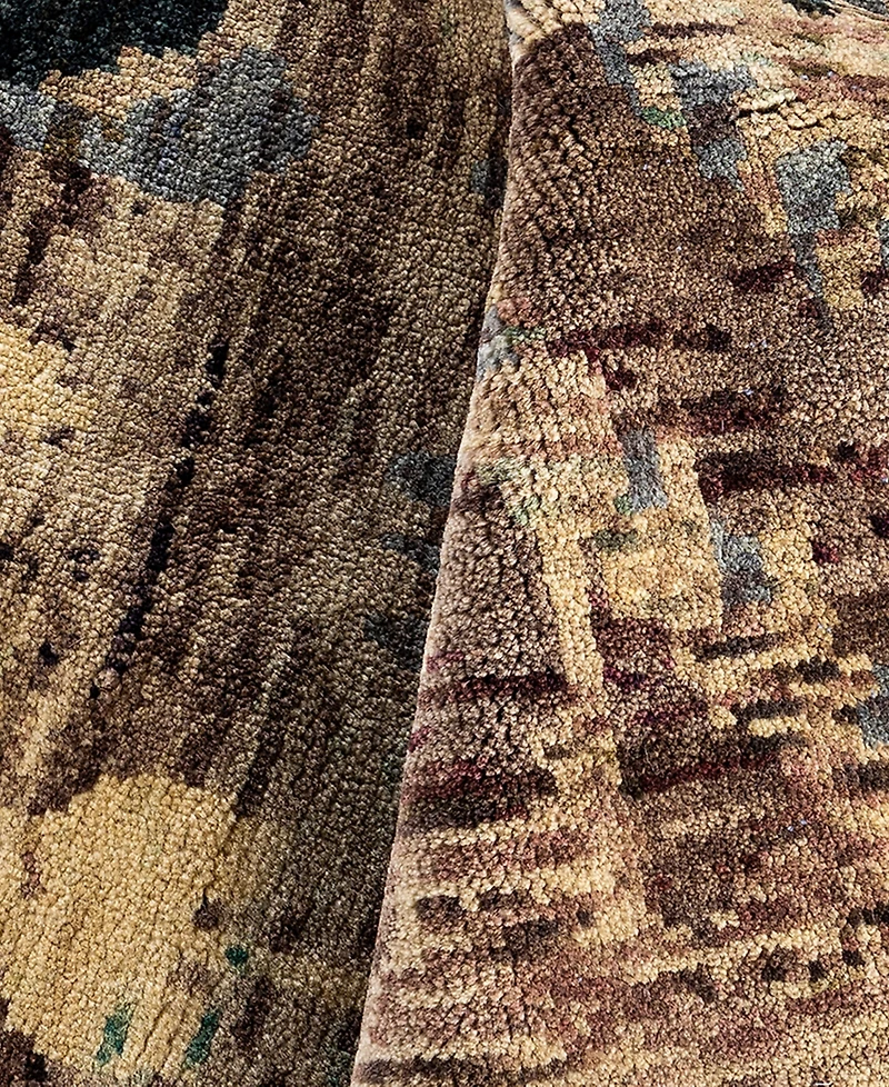 Adorn Hand Woven Rugs Indian Ooak M6178 7'10''x10'1'' Area Rug