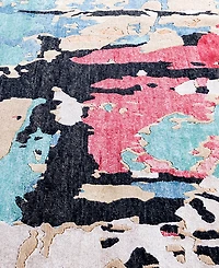Adorn Hand Woven Rugs Indian Ooak M7123 8'x9'10'' Area Rug