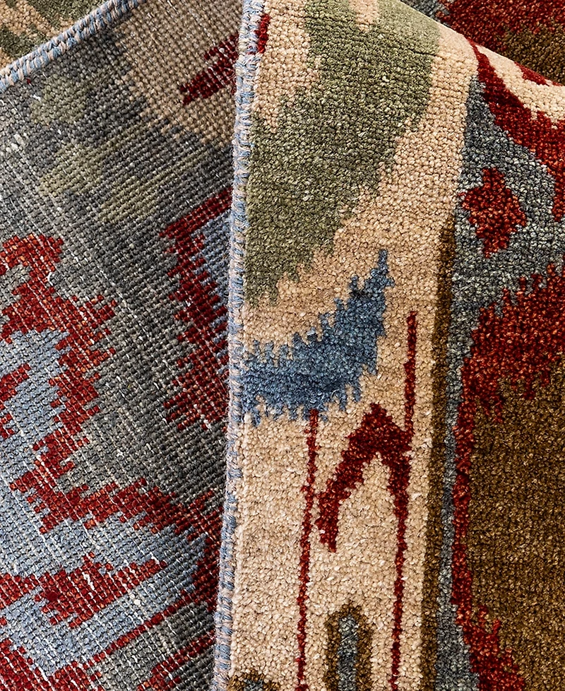 Adorn Hand Woven Rugs Indian Ooak M6072 9'2''x12'3'' Area Rug