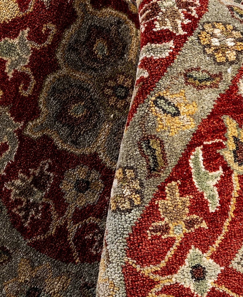Adorn Hand Woven Rugs Indian Ooak M5957 6'8''x9'8'' Area Rug