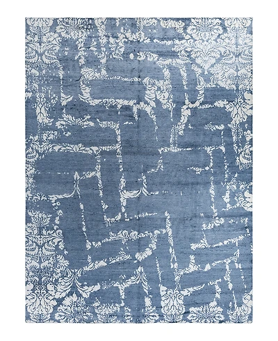 Adorn Hand Woven Rugs Indian Ooak M6784 9'1''x11'10'' Area Rug