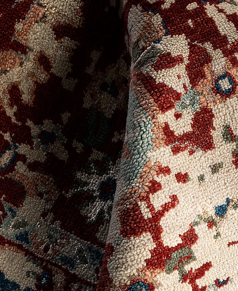 Adorn Hand Woven Rugs Indian Ooak M7386 8'1''x10'4'' Area Rug