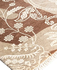 Adorn Hand Woven Rugs Indian Ooak M6073 8'2''x10'4'' Area Rug