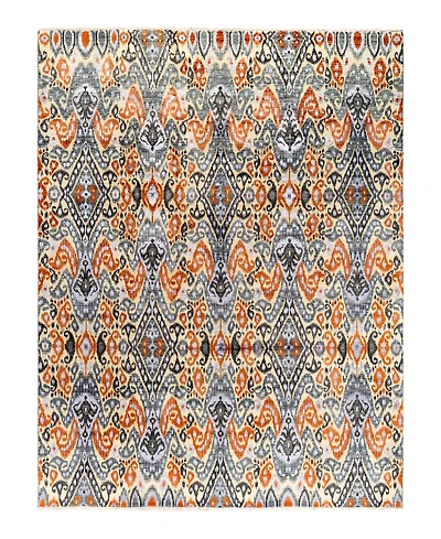 Adorn Hand Woven Rugs Indian Ooak M6166 9'x11'7'' Area Rug