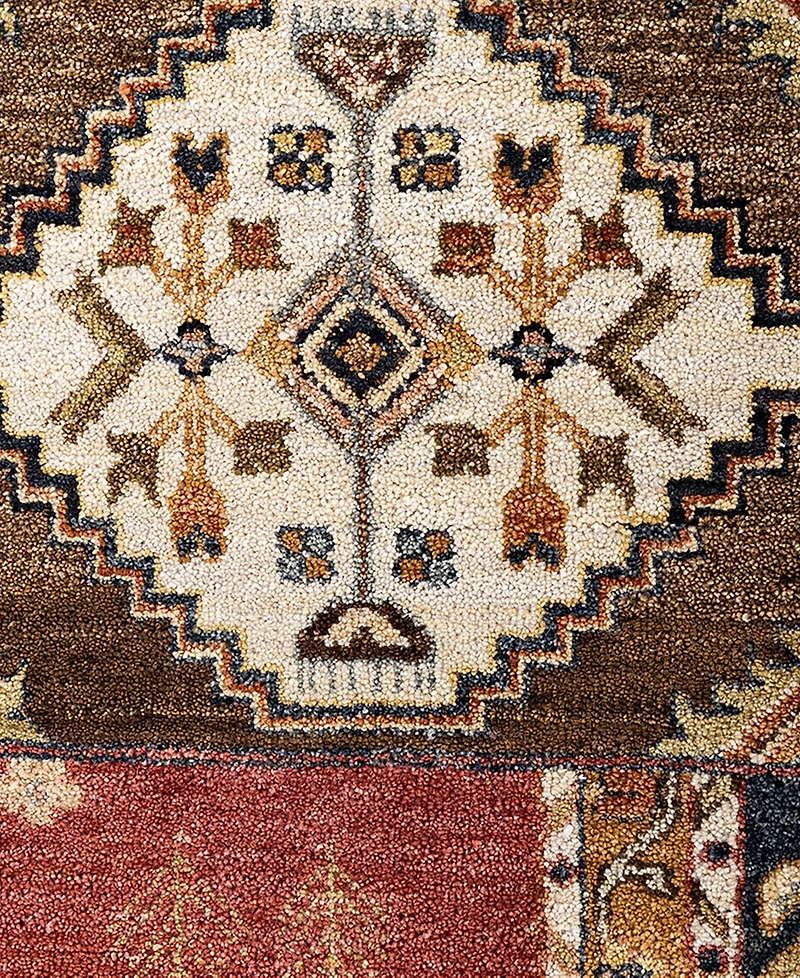 Adorn Hand Woven Rugs Indian Ooak M5666 9'3''x11'10'' Area Rug