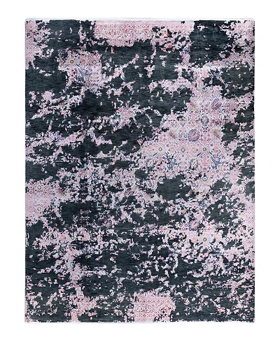 Adorn Hand Woven Rugs Indian Ooak M8643 9'1''x12'1'' Area Rug