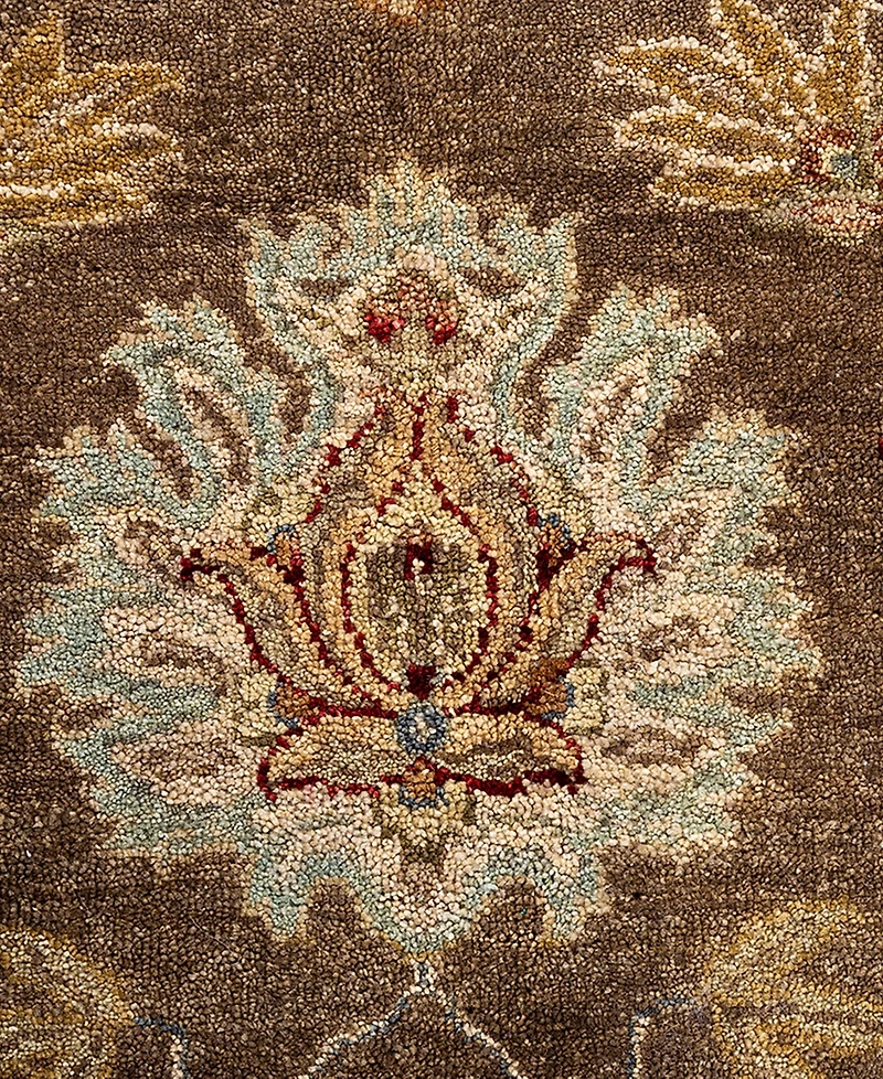 Adorn Hand Woven Rugs Indian Ooak M6149 8'2''x9'9'' Area Rug