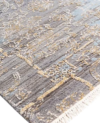 Adorn Hand Woven Rugs Indian Ooak M7944 8'1''x10'1'' Area Rug