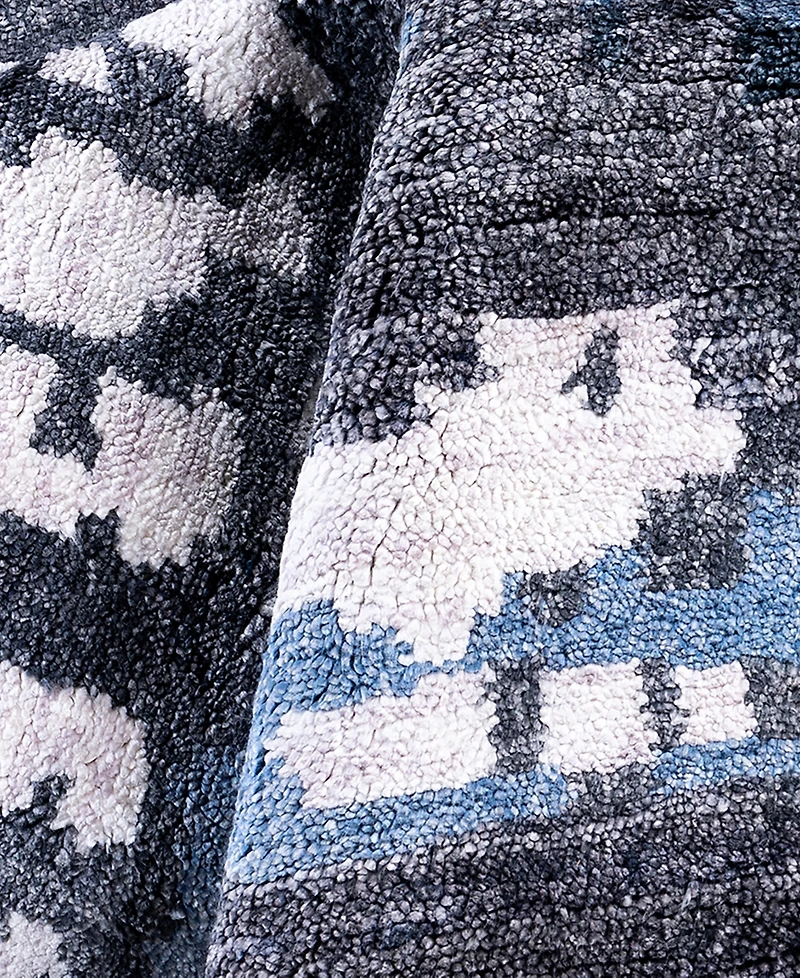 Adorn Hand Woven Rugs Indian Ooak M6741 8'1''x10'1'' Area Rug