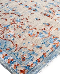 Adorn Hand Woven Rugs Indian Ooak M7227 8'1''x9'9'' Area Rug